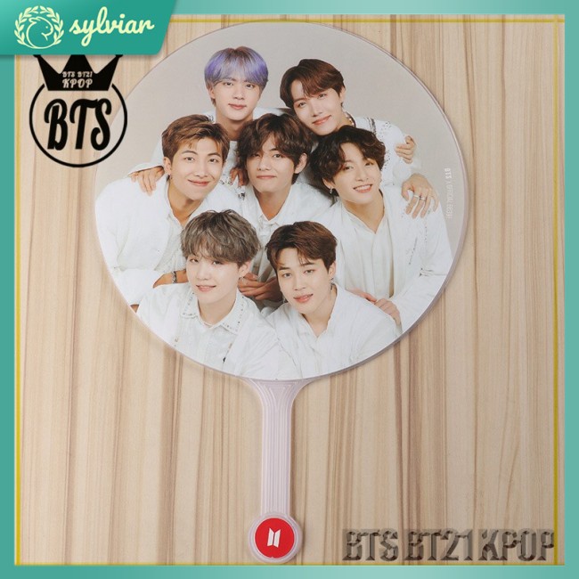 Quạt Tròn IN Hình BT21 BTS LOVE Yourself