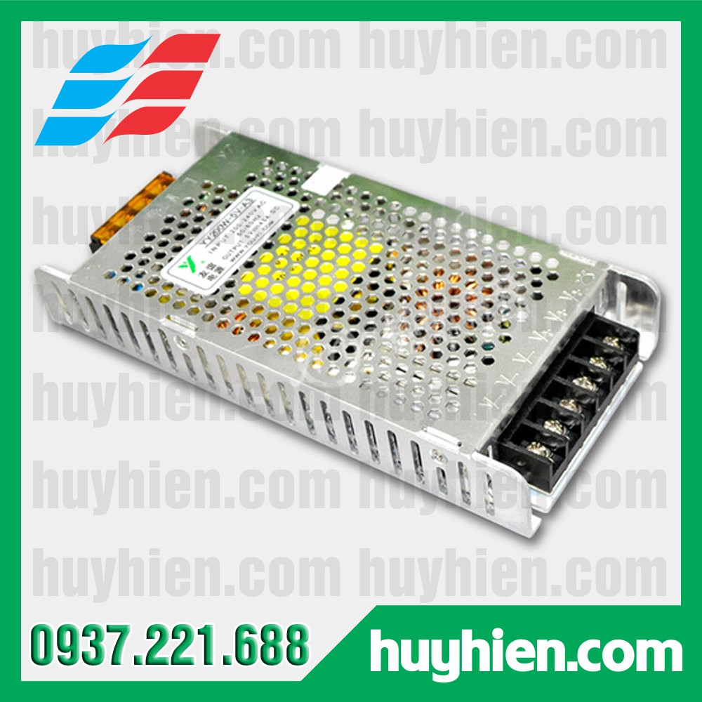 Nguồn led 5V 40A mỏng trong nhà, chuyên dùng cho module led