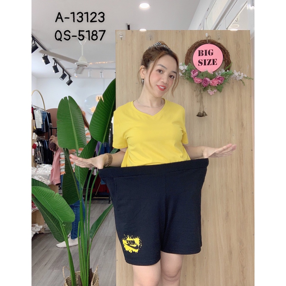 Quần short BIGSIZE lưng thun NK- QS.42 5187