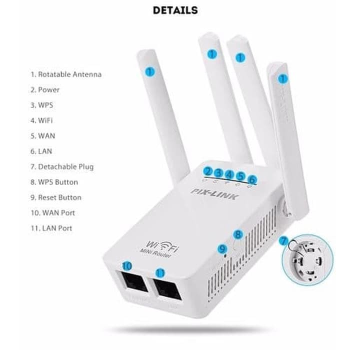 Bộ Phát Wifi Pix-link 300m Ap Lv-wr09 | BigBuy360 - bigbuy360.vn