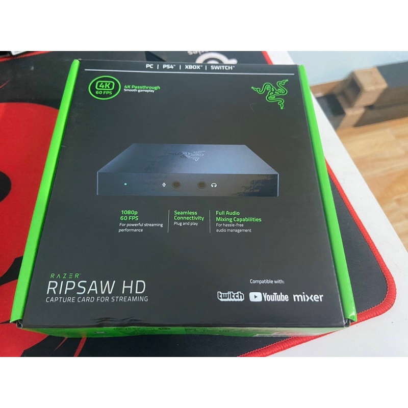 Capture Card Razer Ripsaw HD  99%