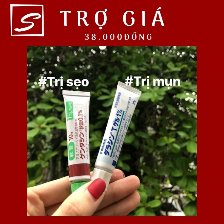 [Mã INCU1708 hoàn 15K xu đơn 50K] [AUTH] KEM NGĂN NGỪA MỤN, KEM LÀM MỜ SẸO GENTACIN 10g NHẬT BẢN | BigBuy360 - bigbuy360.vn