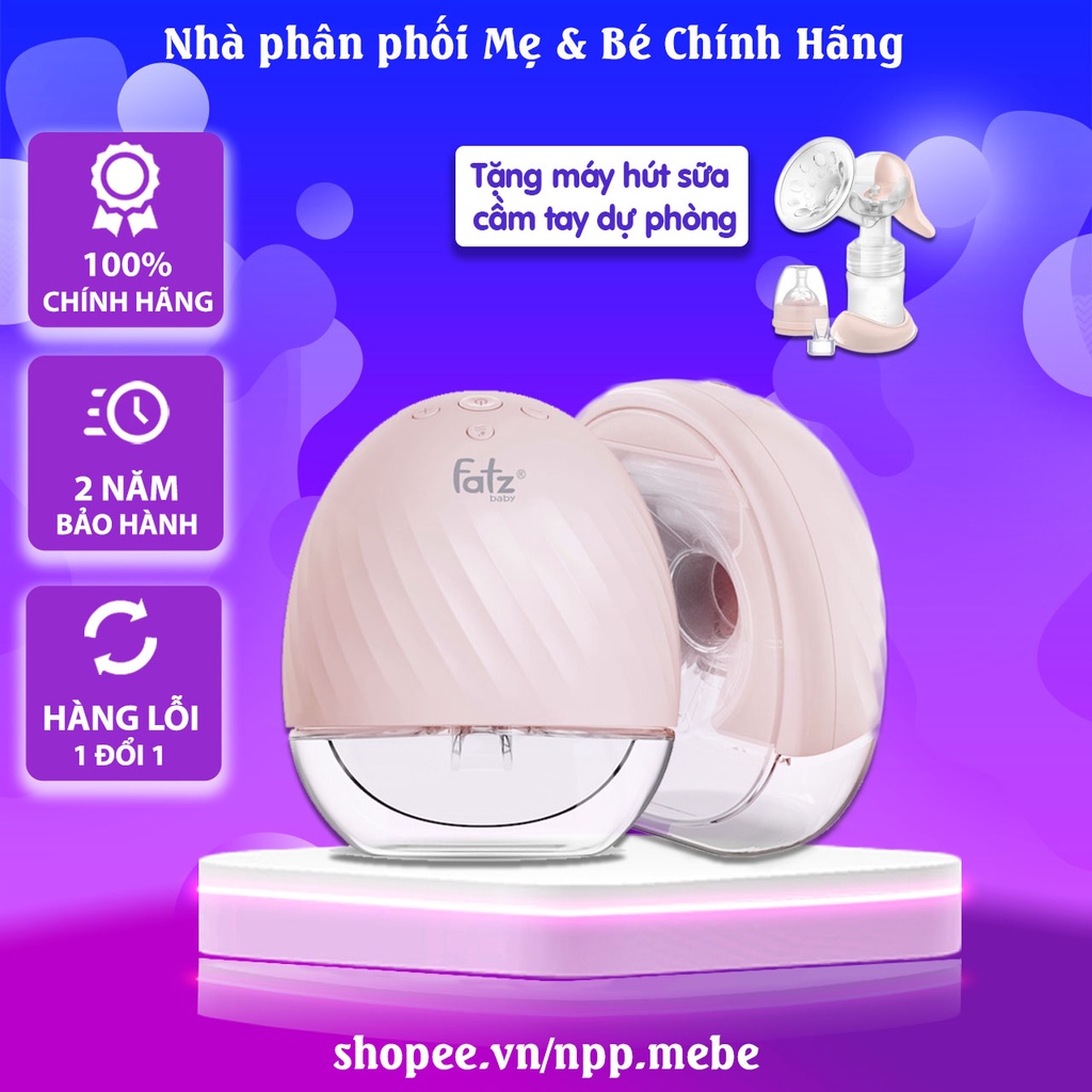 Máy hút sữa không dây FatzBaby FREEMAX 4 FB1276RH