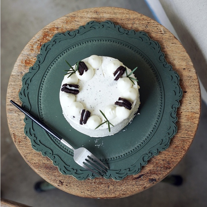 Đĩa ren Morandi cao cấp phương Tây