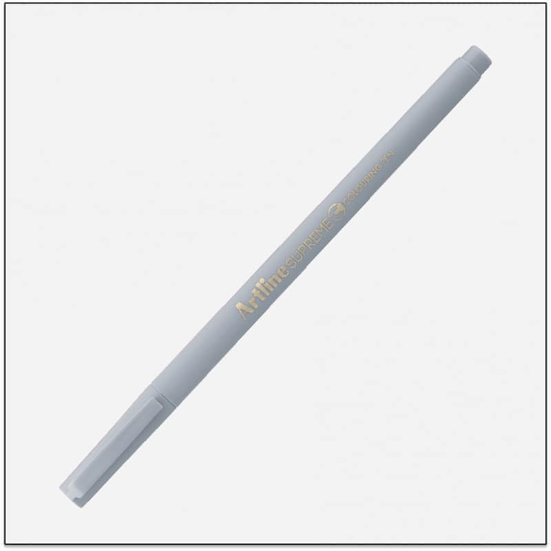 Bút lông màu Artline Supreme EPFS-210 - 0.6mm - Màu xám nhạt (Pale Grey)