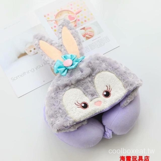 Gối Cổ Nhồi Bông Hình Thỏ Duffy Sáng Tạo Gc0h