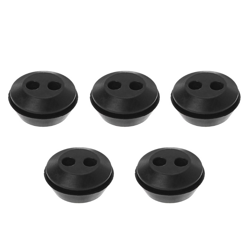 SPMH 5Pcs Brush Cutter Grass Trimmer Fuel Oil Pipe Hose Washer Grommet With 2 Holes