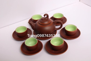 Ấm chén gốm tử sa Bát Tràng