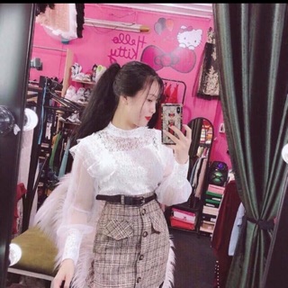 Áo ren kiểu xinh