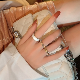 Set 3 Nhẫn Đeo Khớp Ngón Tay Phong Cách Hip Hop Cho Nam Và Nữ