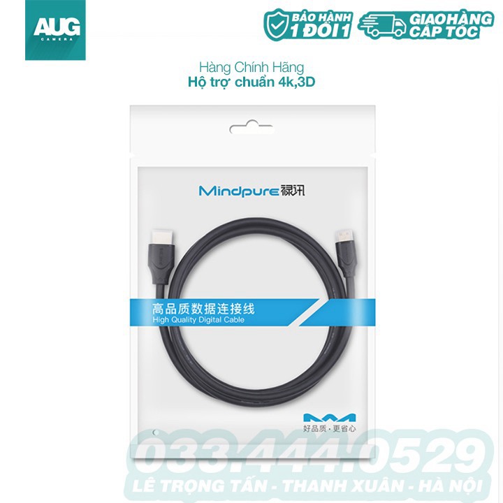 SIÊU RẺ | Dây Cáp HDMI to Mini HDMI MINDPURE