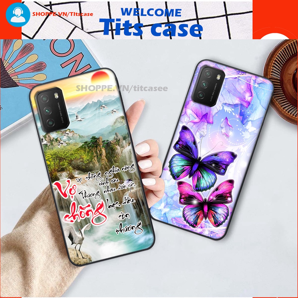 Ốp lưng  Xiaomi POCO M3 / POCO M3 PRO in hình thiên nga,hoa may mắn, đặc sắc ĐỘC - LẠ - BỀN