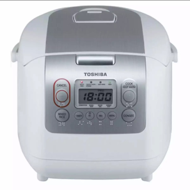 Nồi cơm điện tử Toshiba 1.8 lít RC-18NMFVN(WT) [Hàng Trưng Bày Giảm Giá 50%]