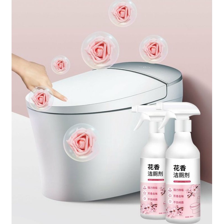 Chai xịt tẩy vệ sinh toilet dạng bọt hương hoa anh đào