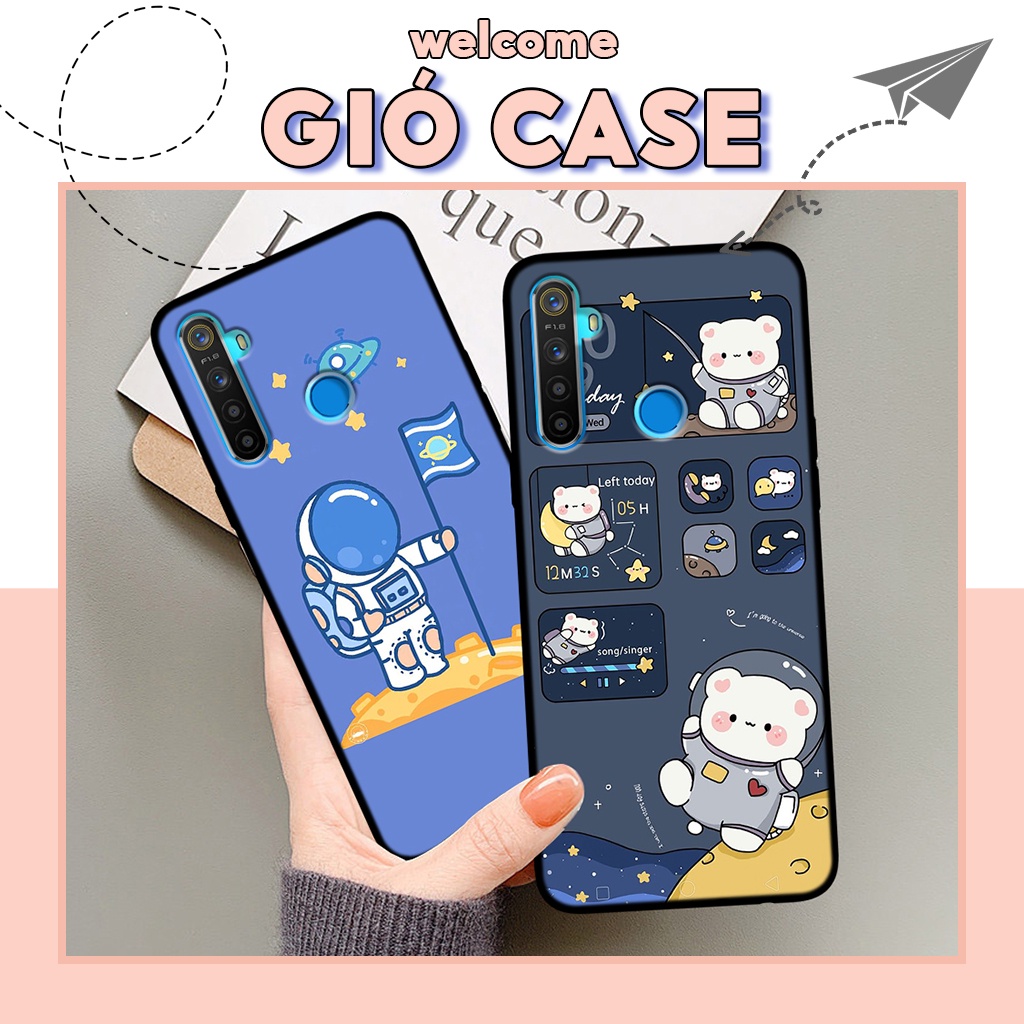 Ốp lưng REALME 5/ REALME 5i/ REALME 5 PRO hình phi hành gia độc đáo siêu hot,bền đẹp – ốp nhựa chống trầy,chống va đập