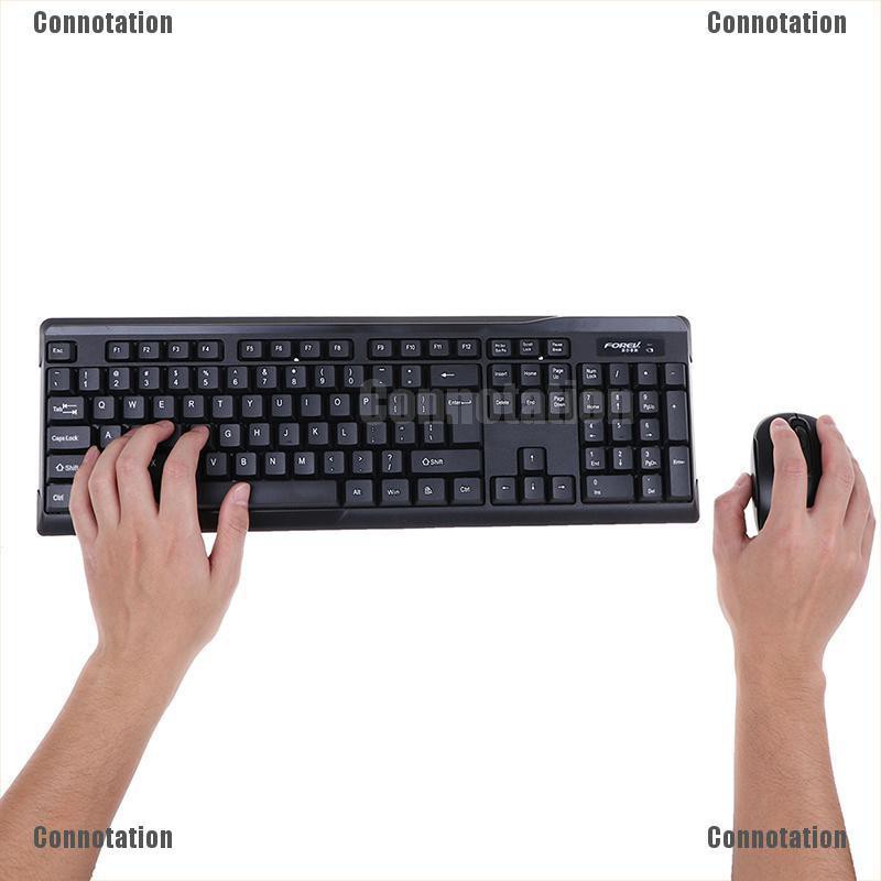 Combo Bàn Phím + Chuột Không Dây 104 Phím Cho Máy Tính | BigBuy360 - bigbuy360.vn