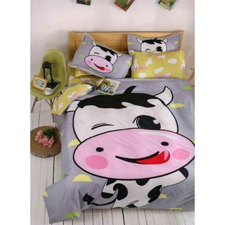 BỘ CHĂN GA GỐI POLY NHẬP TIM VÀNG