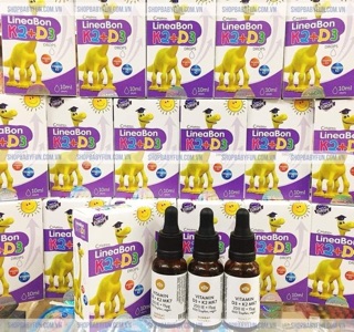 LineaBin K2 D3 10ml date mới