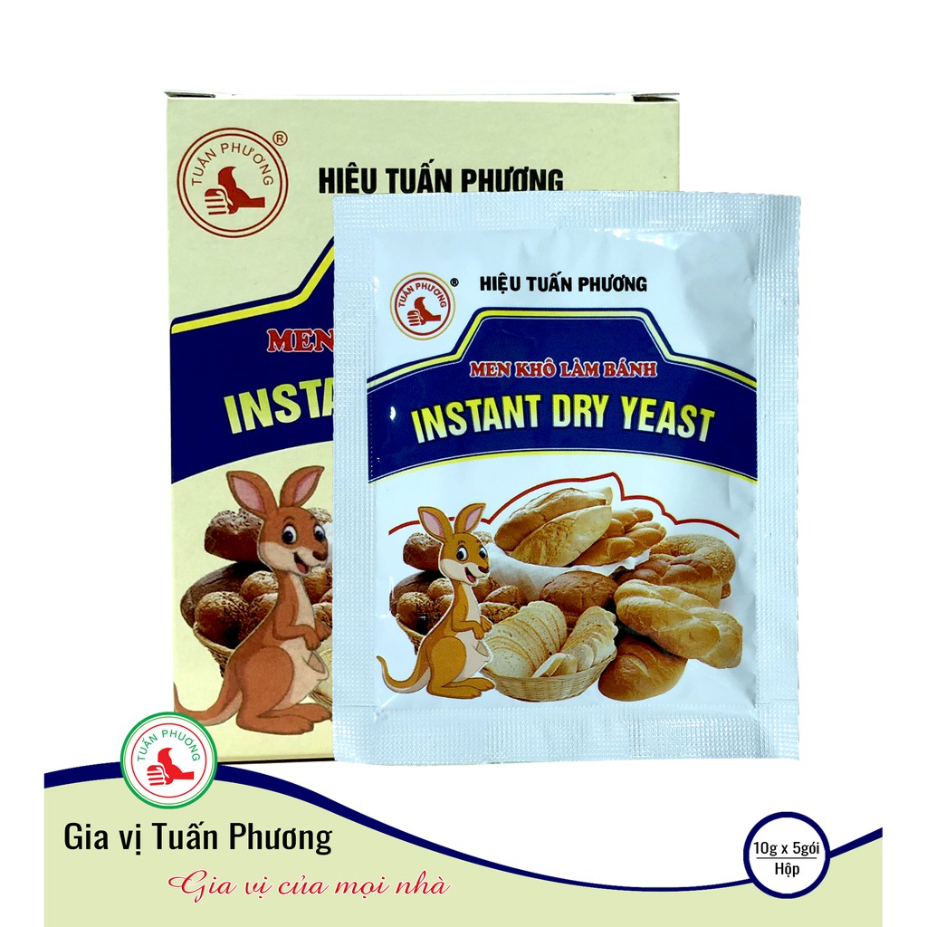 Bột Nở Con Chuột Tuấn Phương ( 1 Hộp 5 Gói )