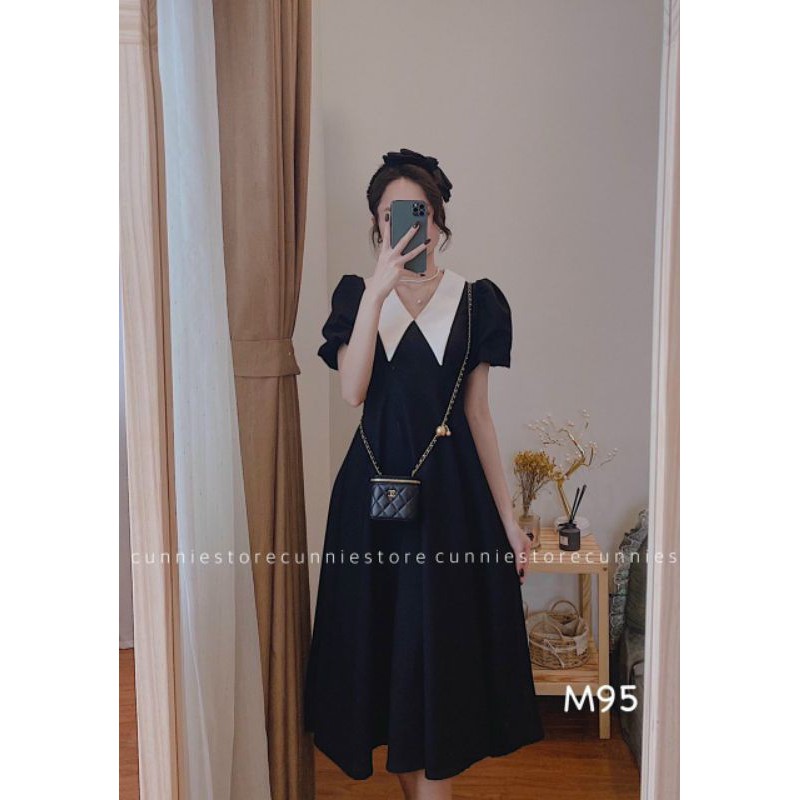 đầm cổ sơ mi bigsize