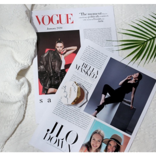 (RETRO_FASHION) CUỐN TẠP CHÍ / BÌA ẢNH thời trang nổi tiếng. Ảnh bìa tạp chí đẹp phụ kiện trang trí chụp ảnh sản phẩm