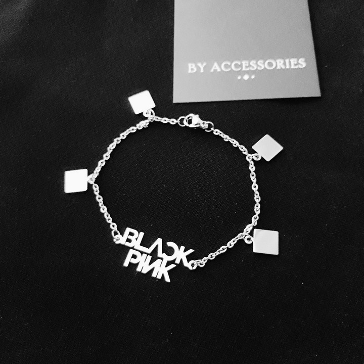 Vòng tay BP Lisa Jisoo Jennie Rose innox không rỉ idol quà tặng thời trang xinh xắn cá tính Hàn quốc