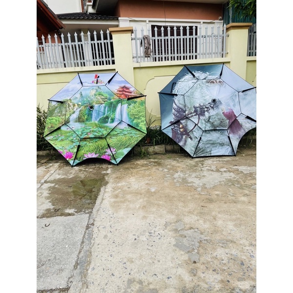 Ô 2 tầng Bạch Long Bái Sư, Bồng Lai Tiên Cảnh - Ô 2 tầng che nắng dã ngoại