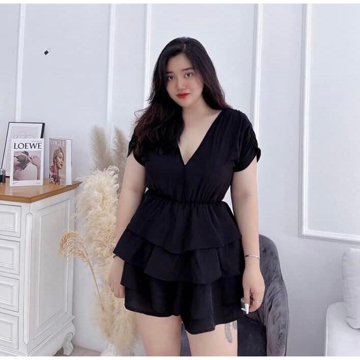 Bigsize: Bộ Jum trơn ba màu xanh đen, xanh dương và màu đen