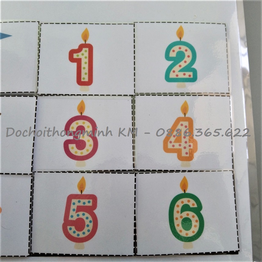 HỌC LIỆU - Matching hình bóng - Quà tặng sinh nhật