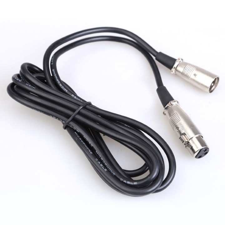 CÁP XLR CHO MICRO CONDENSER 2 ĐẦU ĐỰC CÁI - CABLE XLR