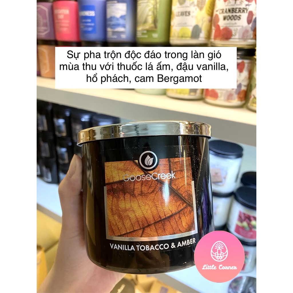 Nến thơm 3 bấc GOOSE CREEK (411g)