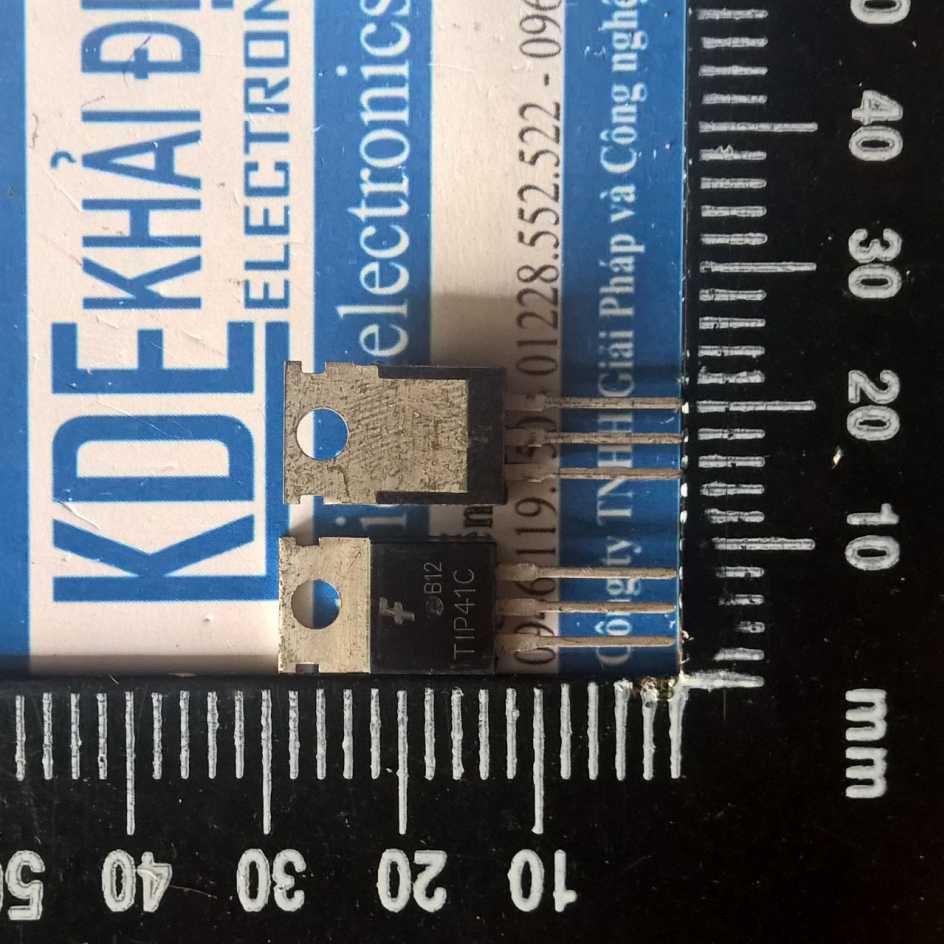 TIP41C TO-220 TRANS NPN 6A 100V (10 con) KDE1587