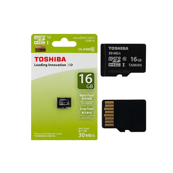 Thẻ nhớ micro SD toshiba 16GB M203 SDHC 100Mb/s