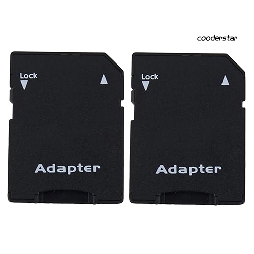 2 Đầu chuyển đổi thẻ nhớ Micro Sd/ Tf sang Sdhc