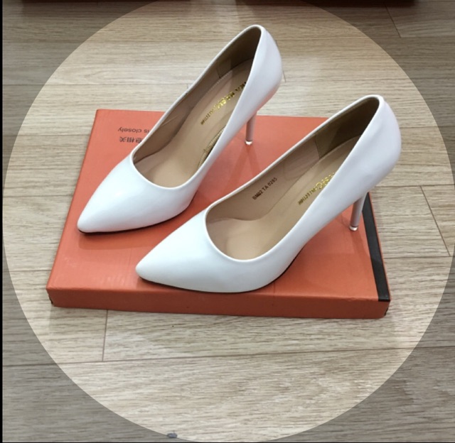 Giầy trơn gót 7 p ( hình thât)