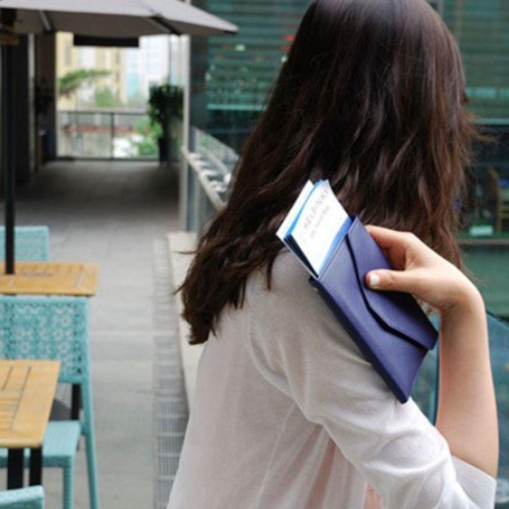 SOMEDAYZL Ví Gấp Đa Năng Du Lịch Cho Nam Và Nữ Giá Đỡ
