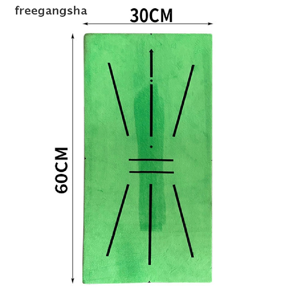 [FREG] Foldable Golf Hitting Mat Swing Training Aid Portable Golf Practice Training Mat FDH