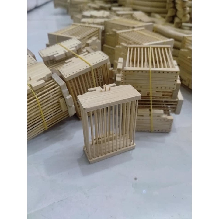 Rọ dế tre dành cho chim chào mào,Rọ dế cho chim khuyên phụ kiện lồng chim BTA PKR2