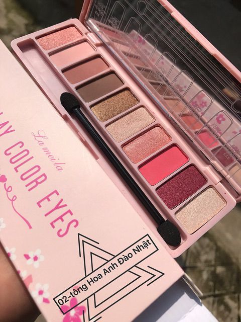 Hộp 10 màu mắt của hãng Lameila | BigBuy360 - bigbuy360.vn