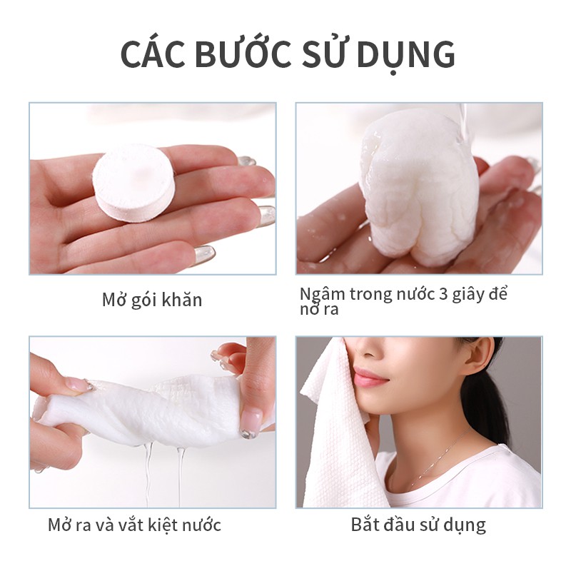 Khăn nén SUNNESS dùng một lần đa năng tiện lợi 10g