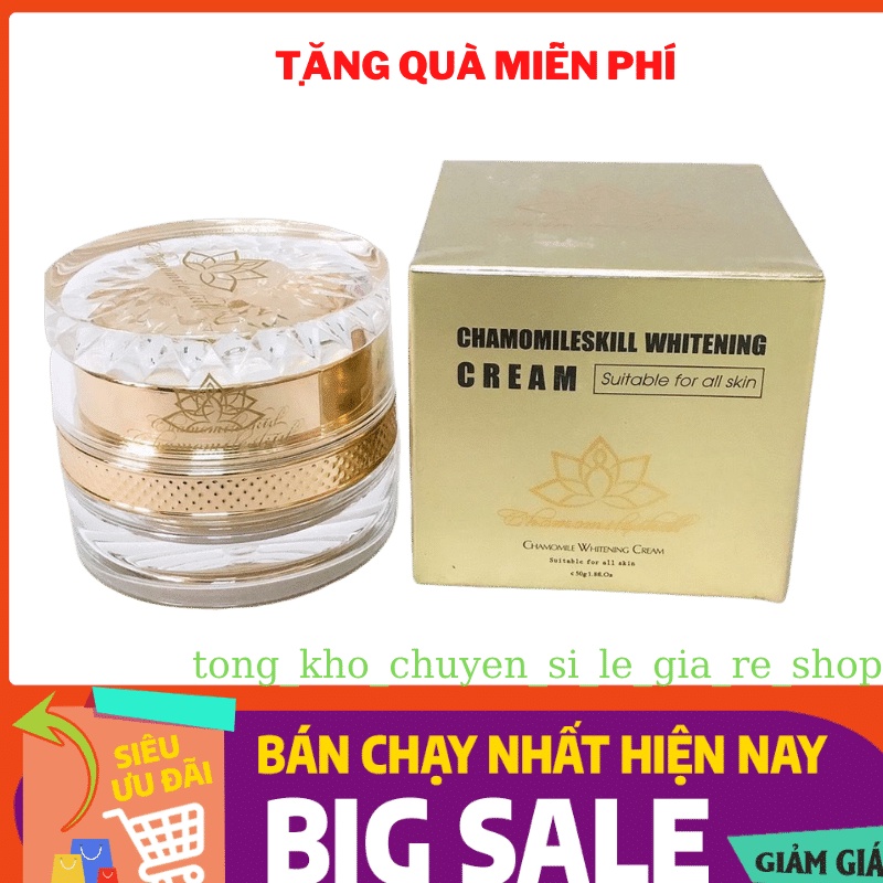 KEM TÁI TẠO DA CHAMOMILESKILL - KEM TÁI TẠO CHAMOMILESKILL - Chamomileskill Whitening Cream