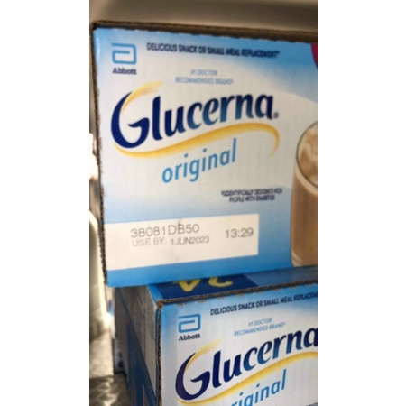 Thùng Sữa Nước Glucerna Vanilla 237ml x 24 Chai - Hàng Mỹ