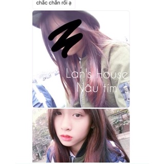 (Nâu tím ) Thuốc nhuộm tóc
