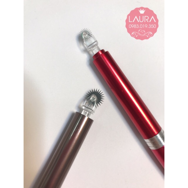 Kim lăn tạo hạt môi, lông mày trong phun xăm