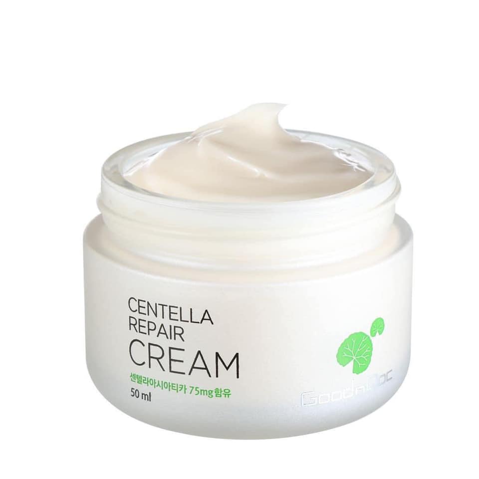 ✅ [Chính hãng] Kem dưỡng ẩm phục hồi rau má GoodnDoc Centella Repair Cream 50ml