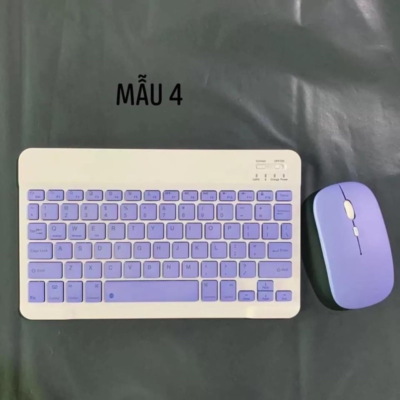 Bộ bàn phím + chuột không dây có bluetooth là dùng được