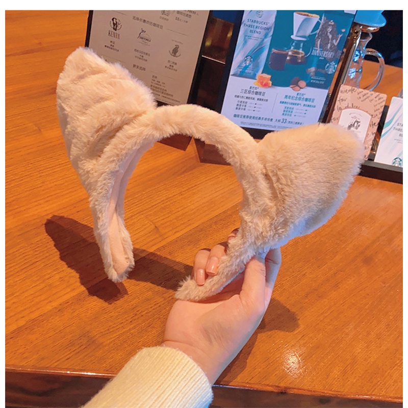 Băng Đô Cài Tóc Hình Búp Bê Hoạt Hình Belle Dễ Thương Thời Trang Thu Đông