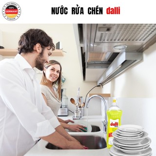 Nước rửa chén- DALLI ORIGINAL- COMBO Khuyến Mãi - Thổi bay dầu mỡ cho đồ dùng trong bếp luôn sạch bóng, không hại da tay