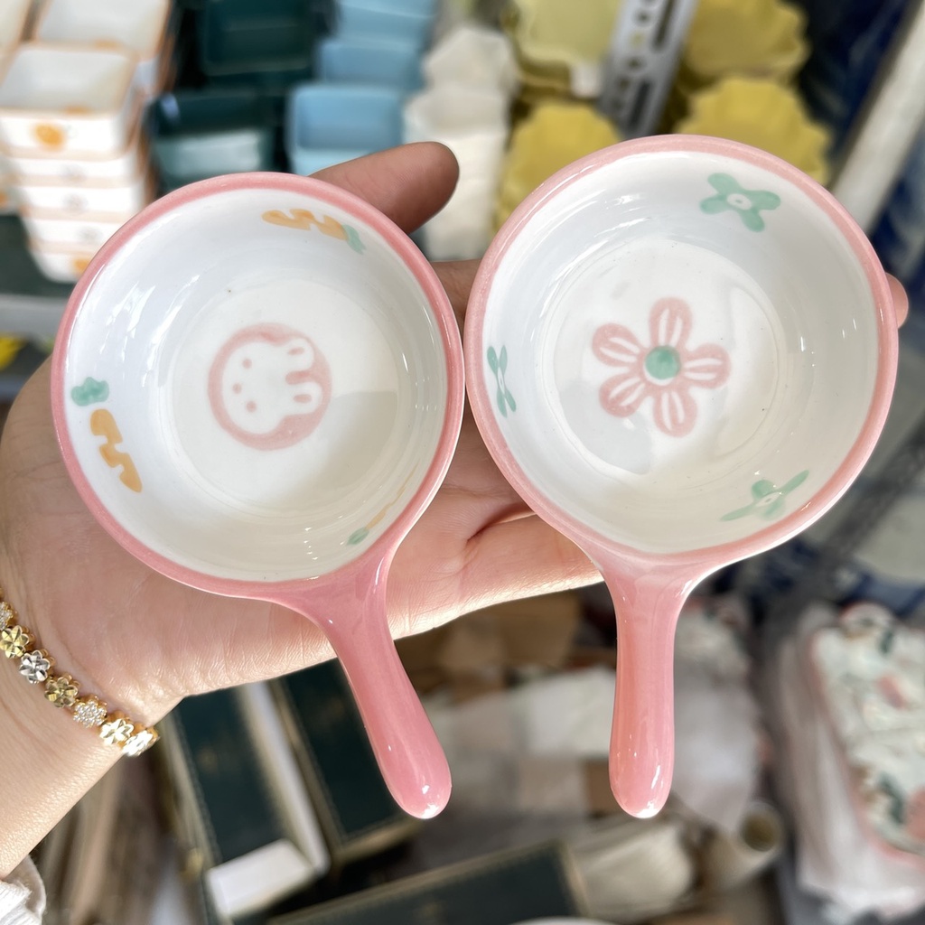 Đĩa Chấm Mini Hoạt Hình Đựng Gia Vị, Nước Chấm, Dĩa ăn Dặm Decor Bàn Ăn Dễ Thương
