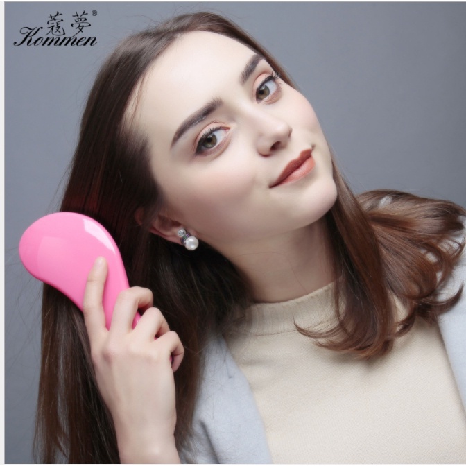Lược Chải Tóc Gỡ Rối Chất Liệu Nhựa Tiện Dụng - Lược Cho Kiểu Tóc